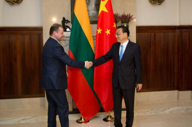 Lietuvos ir Kinijos premjerai aptarė didesnį krovinių pervežimą per Lietuvą