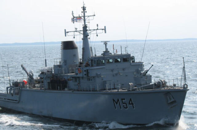 Lietuvos kariuomenės laivo – išminuotojo parengtį vertins NATO specialistai