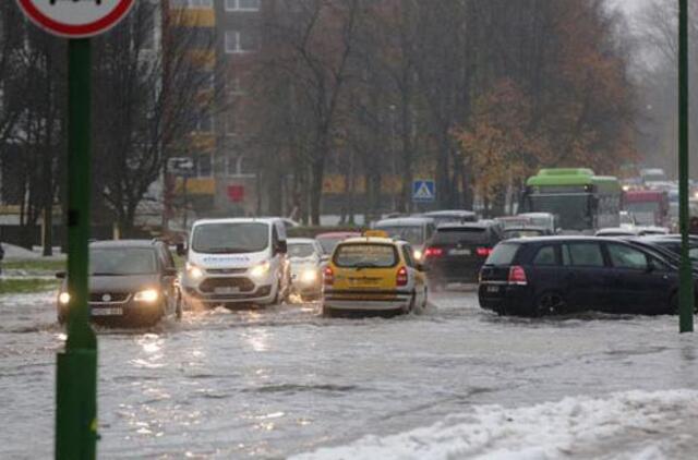 Netikėtas potvynis išryškino komunikacijos trūkumą