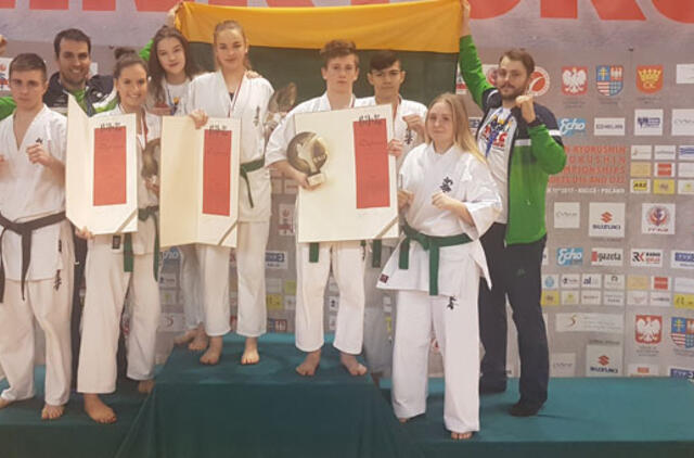 Shodaniečiai - stipriausia Europos karatė kiokušin jaunučių komanda