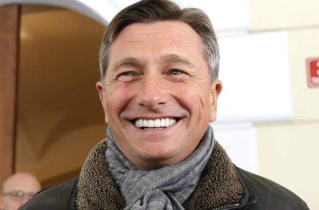 Slovėnijos prezidentu perrinktas Borutas Pahoras