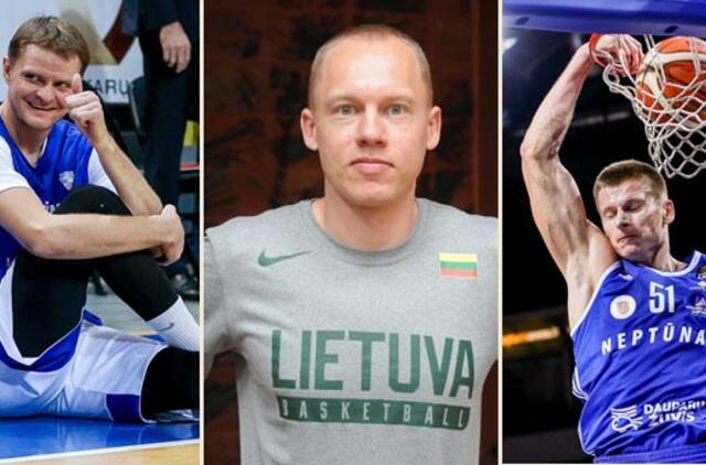 Tarp Lietuvos rinktinės kandidatų - trys neptūniečiai