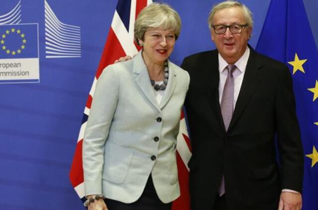 „Brexit“ derybose pasiektas persilaužimas