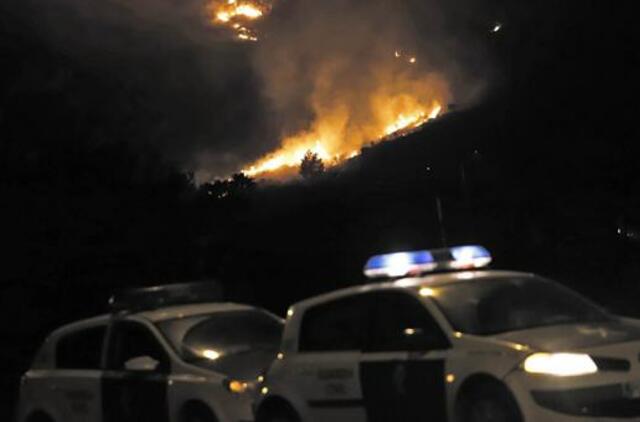 Didelis gaisras Maljorkoje sunaikino 75 hektarus mišk