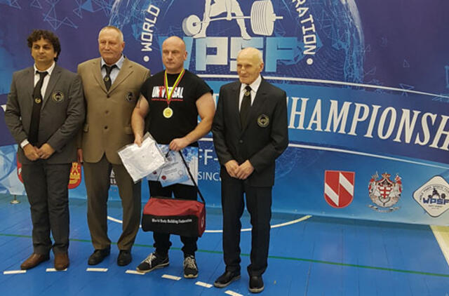 Klaipėdietis pareigūnas – tarp galingiausių pasaulio jėgos sportininkų