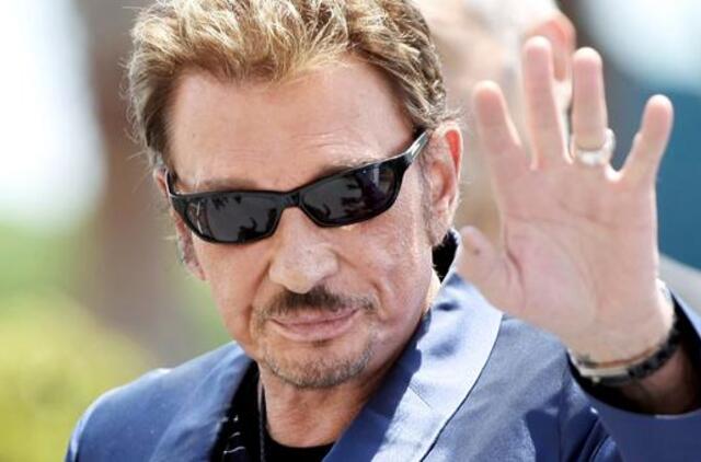 Mirė prancūzų rokeris Džonis Halidėjus