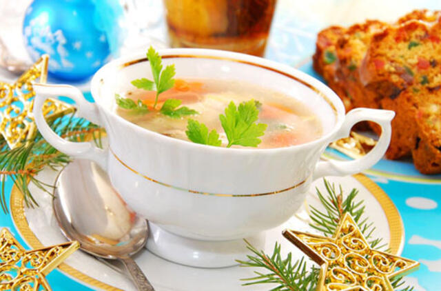 Patiekalai Naujųjų metų stalui: būsimos laimės receptai