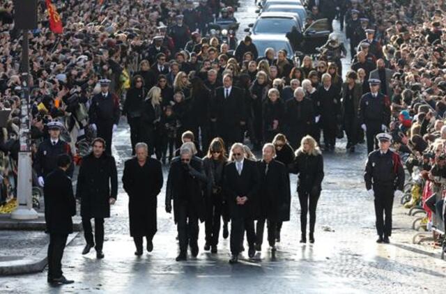 Prancūzija atsisveikino su rokeriu Džoniu Halidėjumi