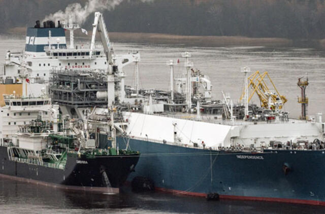 Savaitgalį - SGD perkrova į antžeminį terminalą