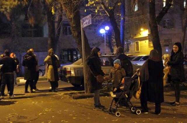 Žemės drebėjimas Teherane sukėlė paniką