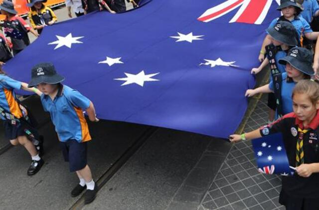 Linksmybėmis ir protestais Australija paminėjo Nacionalinę dieną