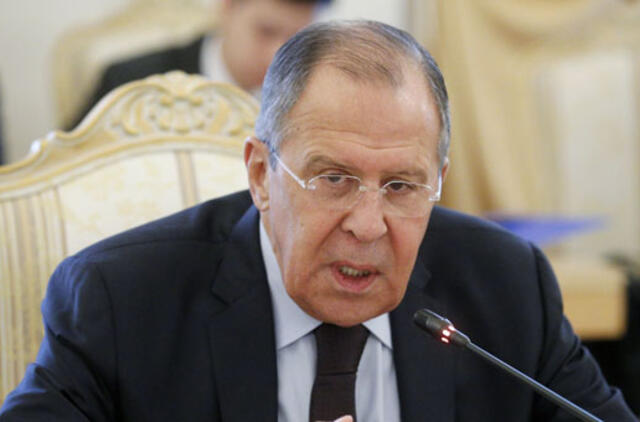 Sergejus Lavrovas: Vakarai dar niekad nebuvo tokie priešiški Rusijos atžvilgiu