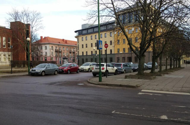 Spręs didelę eismo problemą