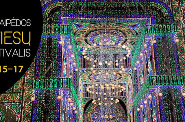 Vasario mėnesį Klaipėdoje šviesų festivalis