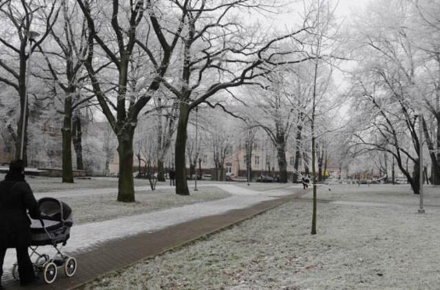 Atrodys, kad šaltukas jau traukiasi