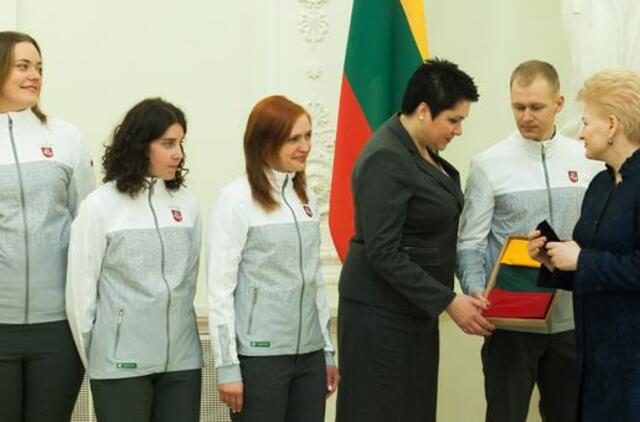 Dalia Grybauskaitė: mūsų olimpiečiai jaus milžinišką palaikymą