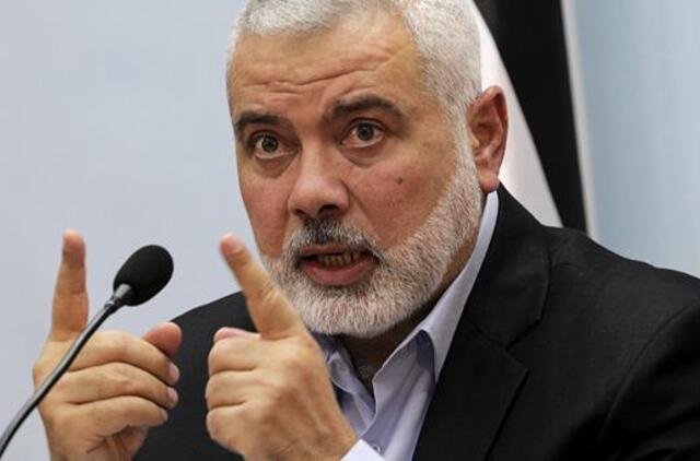 JAV palestiniečių grupuotės „Hamas“ lyderį paskelbė teroristu