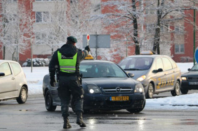 Kelių policijos organizuotų reidų rezultatai