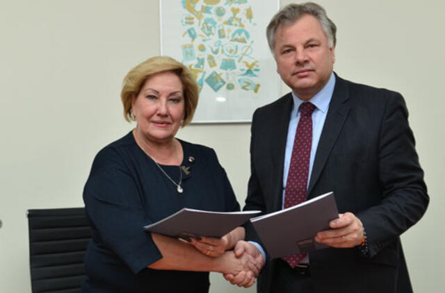 Pasirašyta Klaipėdos universiteto ir Lietuvos verslo kolegijos bendradarbiavimo sutartis