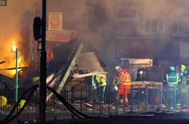 Per sprogimą Anglijos Lesterio mieste žuvo keturi žmonės