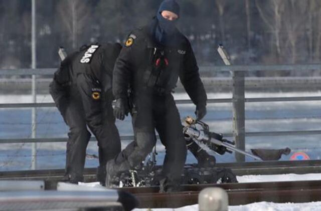 Uoste imitavo teroro aktą