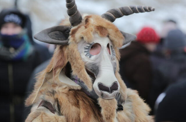 Užgavėnių linksmybės Blynų amžiaus miestelyje