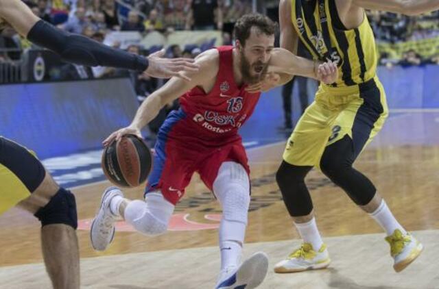CSKA krepšininkai išplėšė pergalę Stambule