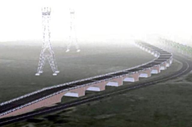 Estakados į Rusnę statyba prasidės gegužę