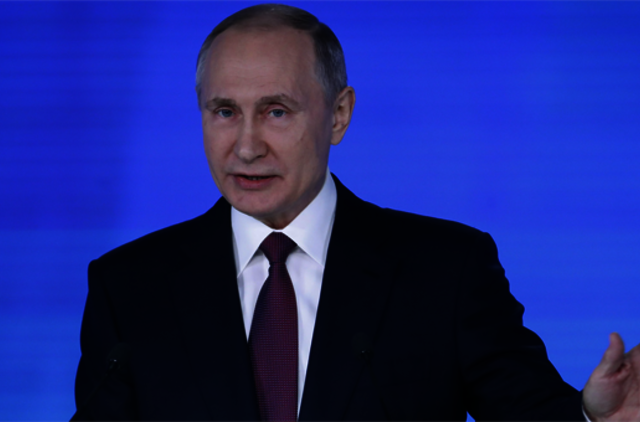 Galutiniai rezultatai: Vladimiras Putinas laimėjo rinkimus surinkęs 76,69 proc. balsų