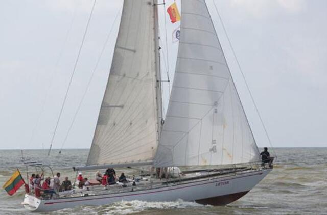 Jachta "Lietuva" ruošiasi naujam sezonui