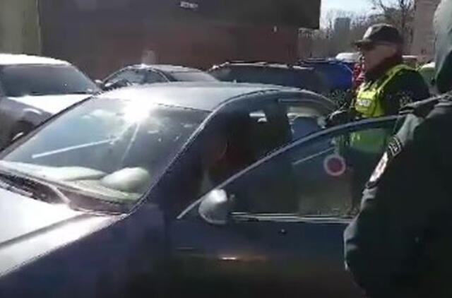 Klaipėdietis pranešė apie girtą vairuotoją