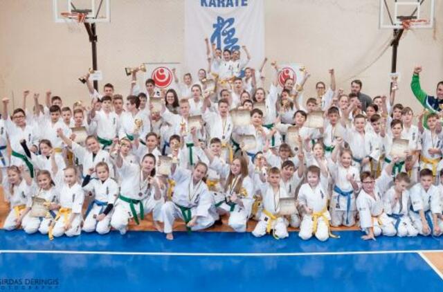 Lietuvos kata čempionate shodaniečiai iškovojo daugiausia medalių