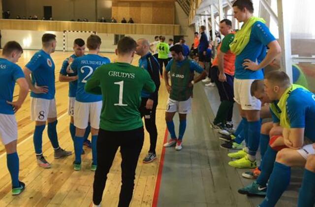 Mūšis su lyderiais „Koralui” buvo permainingas