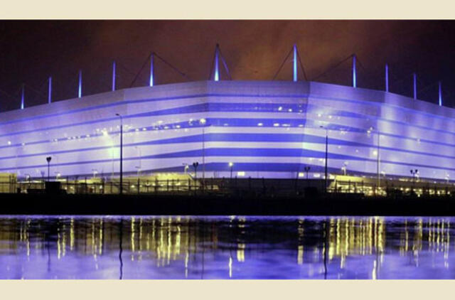 Testuos Kaliningrado stadioną