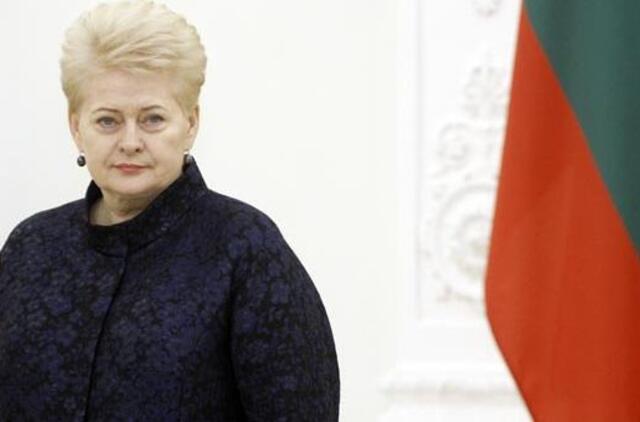 Dalia Grybauskaitė apie Broniaus Markausko istoriją: Premjeras parodė, kad yra priklausomas