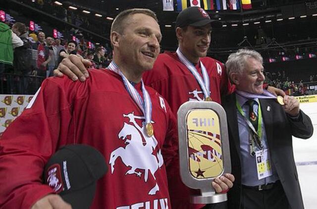 Lietuvos ledo ritulio veteranų atsisveikinimas - su ašaromis akyse