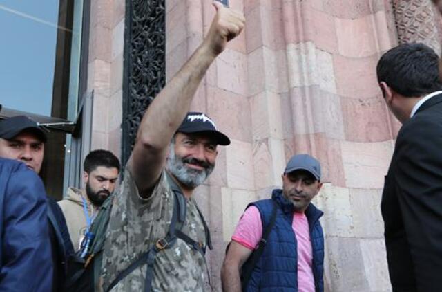 Armėnijos ministrą pirmininką vėl bus mėginama išrinkti gegužės 8-ąją