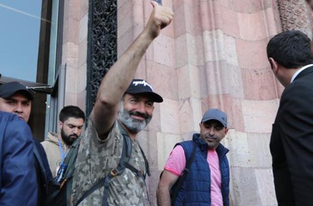 Armėnijos ministrą pirmininką vėl bus mėginama išrinkti gegužės 8-ąją