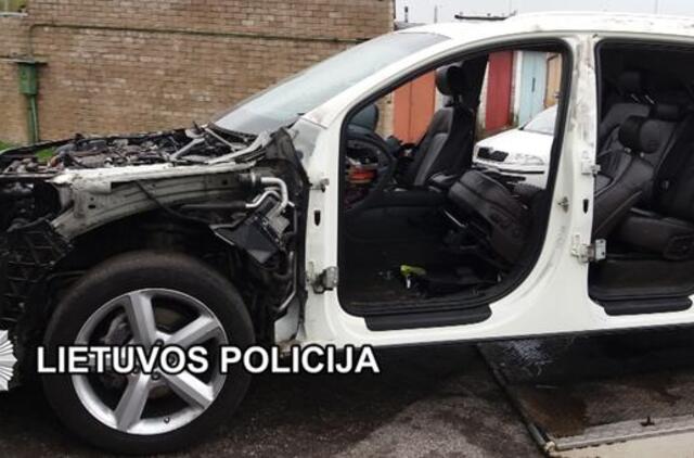 Baigti trys automobilių vagysčių tyrimai