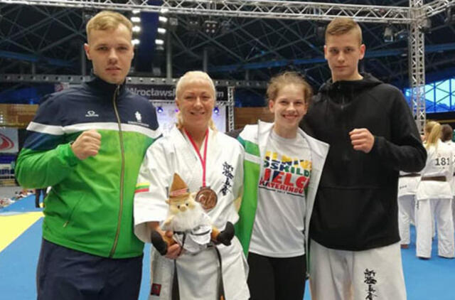 Europos Kyokushin Karate čempionate Diana Mačiūtė iškovojo bronzos medalį