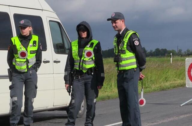 Gegužę – policijos reidai Lietuvoje