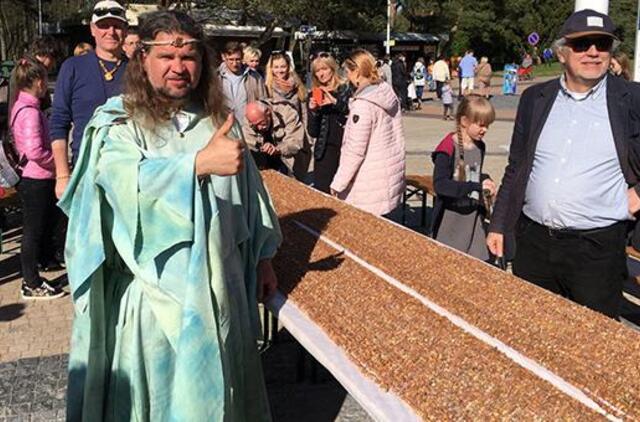 Gintaro šventėje pasiektas įspūdingas rekordas