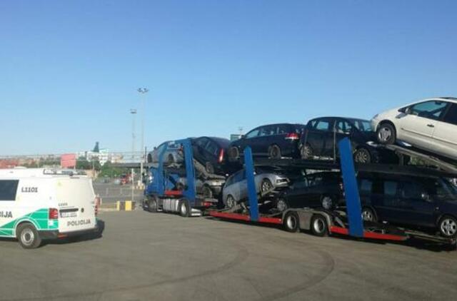 Girtas "Scania" vairuotojas uždarytas į Klaipėdos areštinę