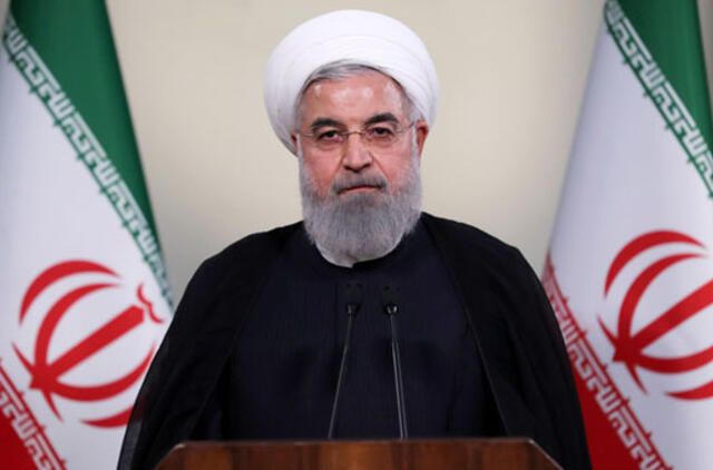 Irano prezidentas: JAV pasitraukimas iš branduolinio susitarimo - nepriimtinas
