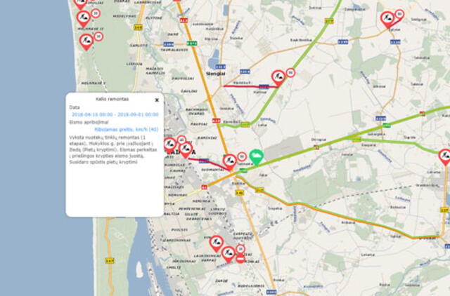Klaipėda jungiasi prie eismoinfo.lt