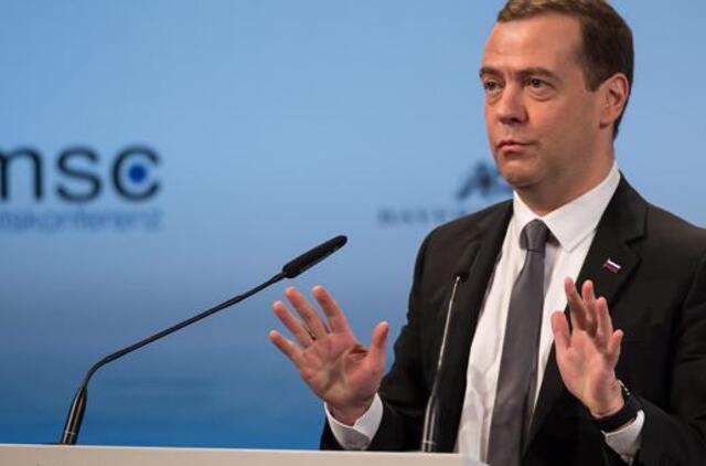 Kremlius: Vladimiras Putinas į premjerus teikia Dmitrijaus Medvedevo kandidatūrą