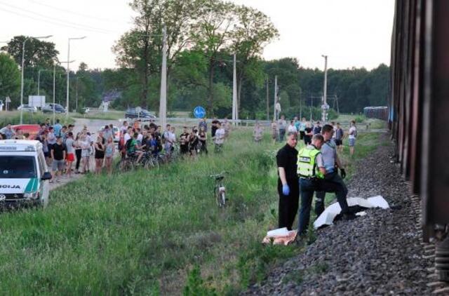 Kretingoje traukinys mirtinai sužalojo žmogų