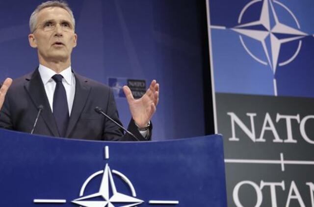 NATO vadovas Vašingtone susitiks su Donaldu Trumpu