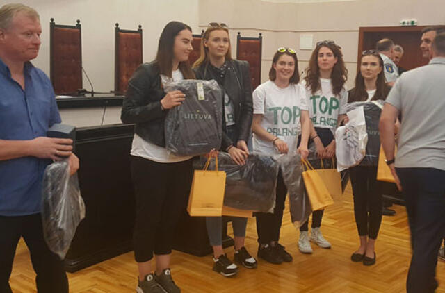 Palangos moksleivės – konkurso „Temidė“ prizininkės