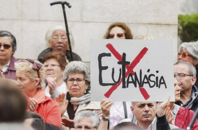Portugalijos parlamentas nepritarė eutanazijos įteisinimui